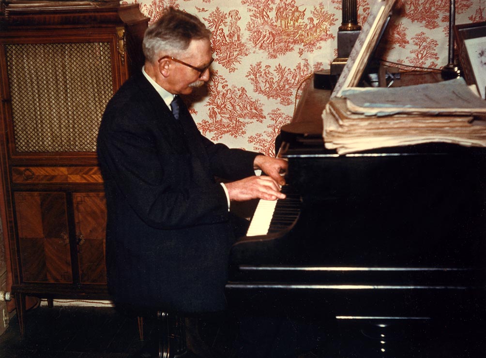 Georges Taconet à Sainte Adresse en 1956